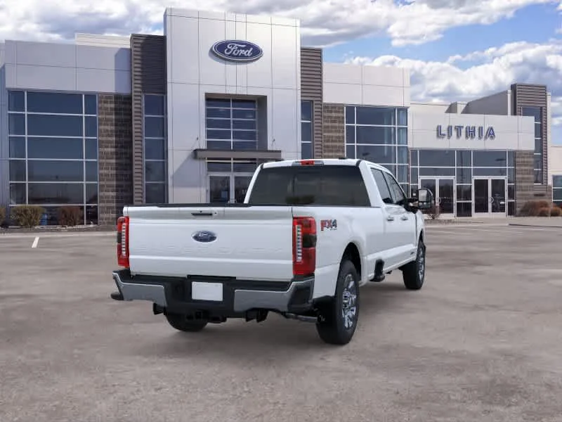 New 2026 Star White Metallic Tri-Coat Ford F-350® Lariat® image 8