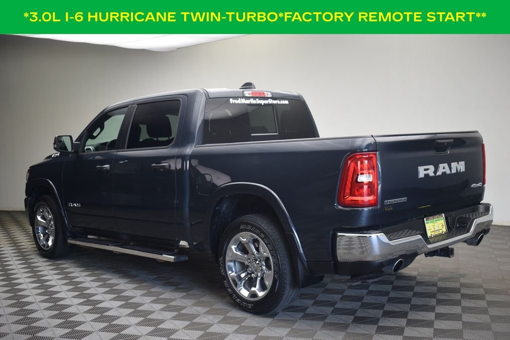 Used 2025 Forged Blue Metallic RAM Big Horn image 6