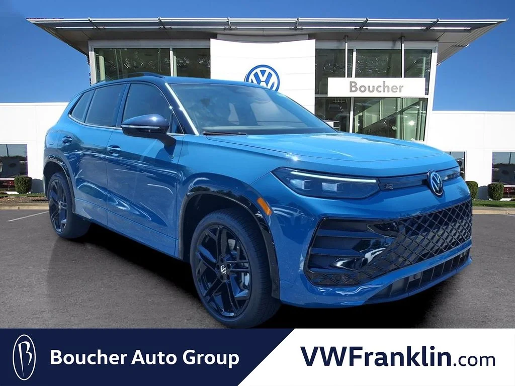 New 2026 Monterey Blue w/Deep Black Roof Volkswagen SE R-Line Black image 1