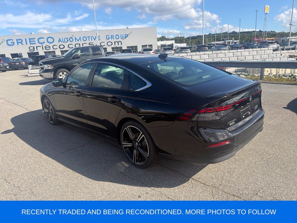 Used 2025 Crystal Black Pearl Honda Sport image 4
