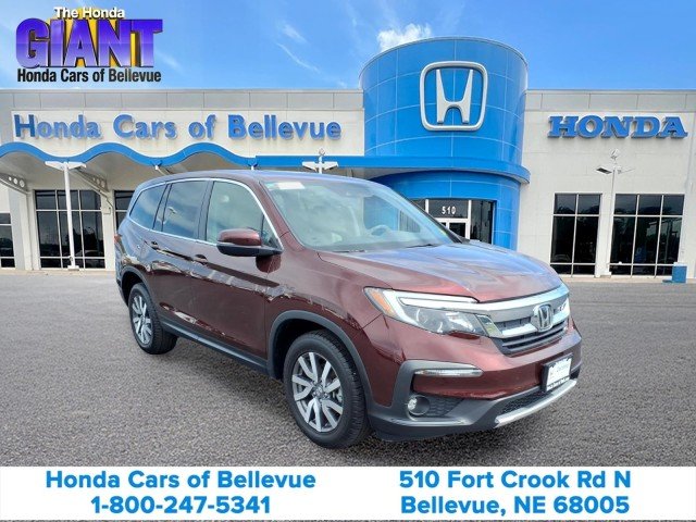 Certified Used 2021 Deep Scarlet Pearl Honda AWD EX-L image 3