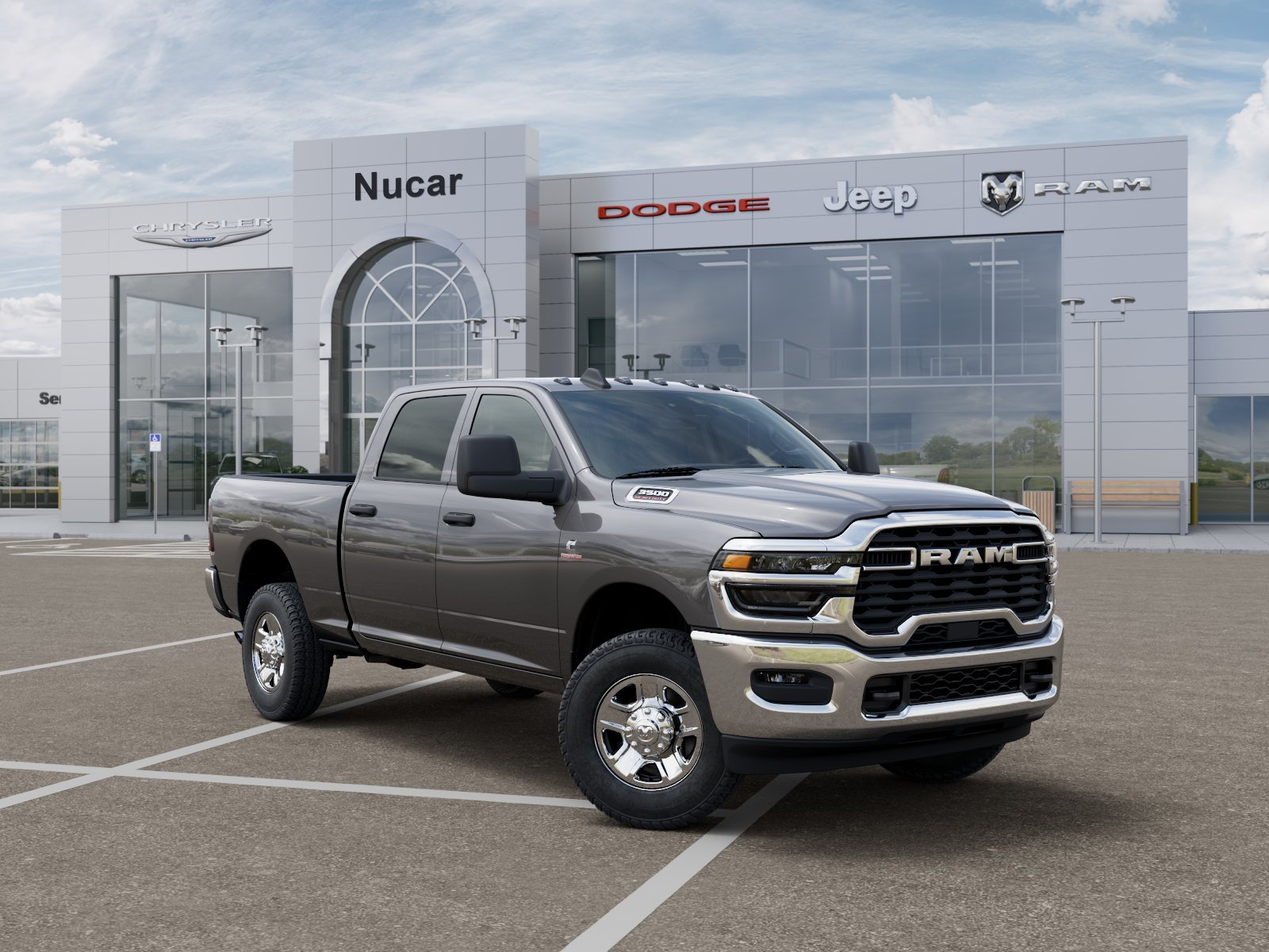 New 2026 Granite Crystal Metallic Clear-Coat Exterior Paint RAM Tradesman image 19