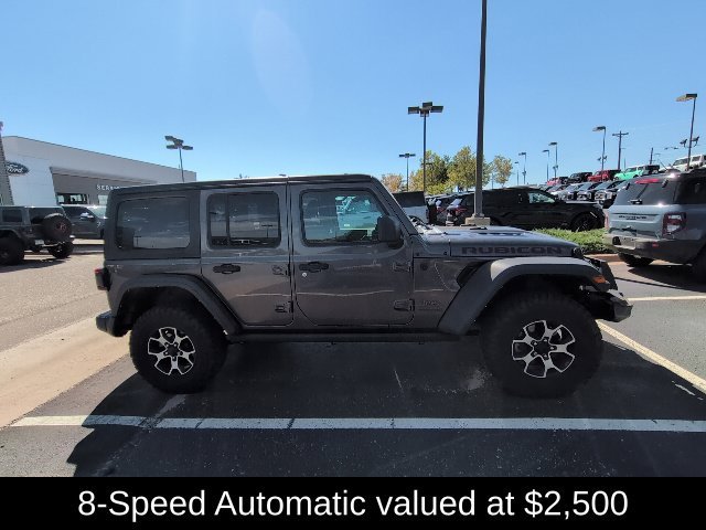Used 2021 Gray Jeep Unlimited Rubicon image 4