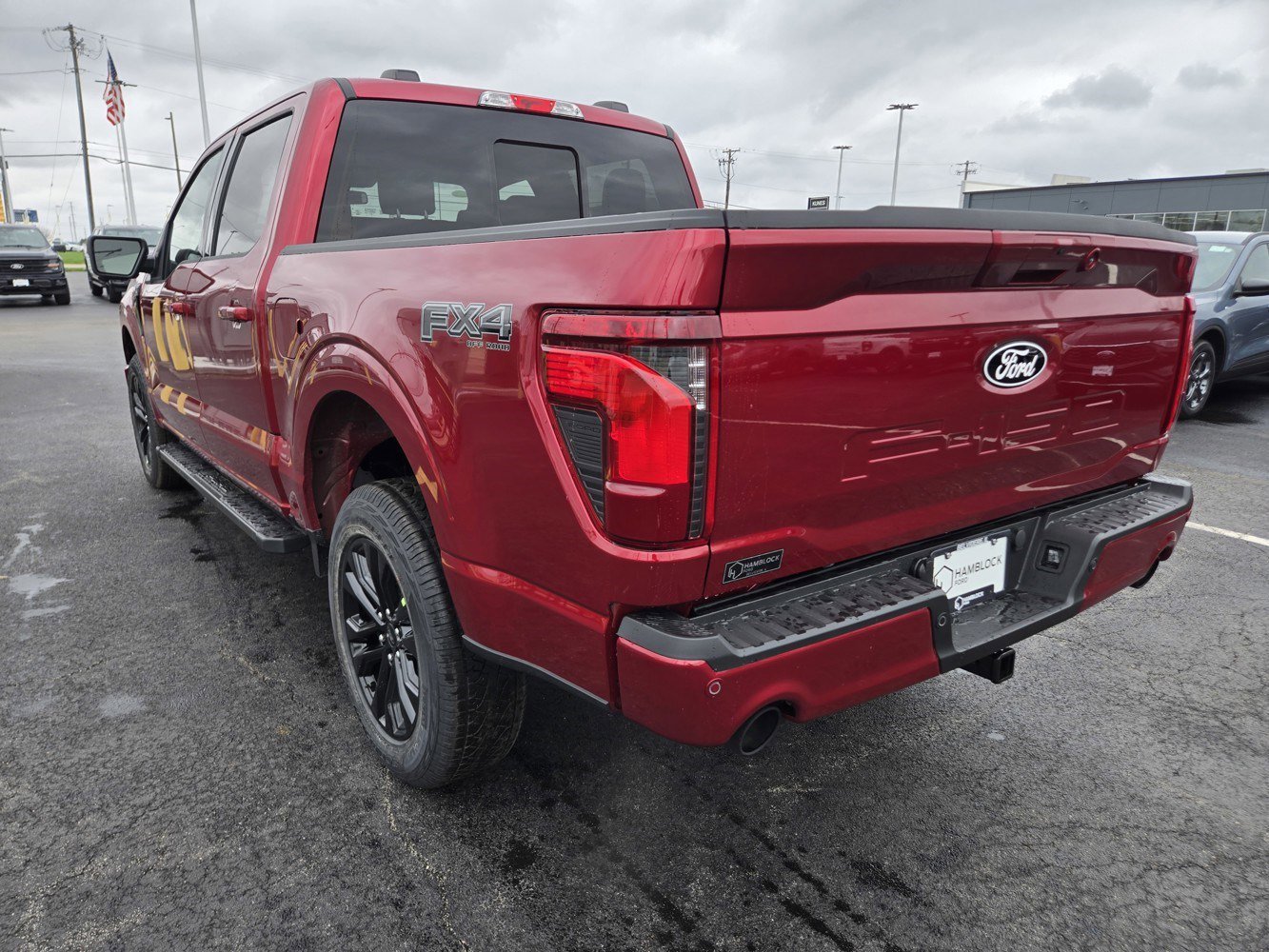 New 2026 Ruby Red Metallic Tinted Ford XLT image 5