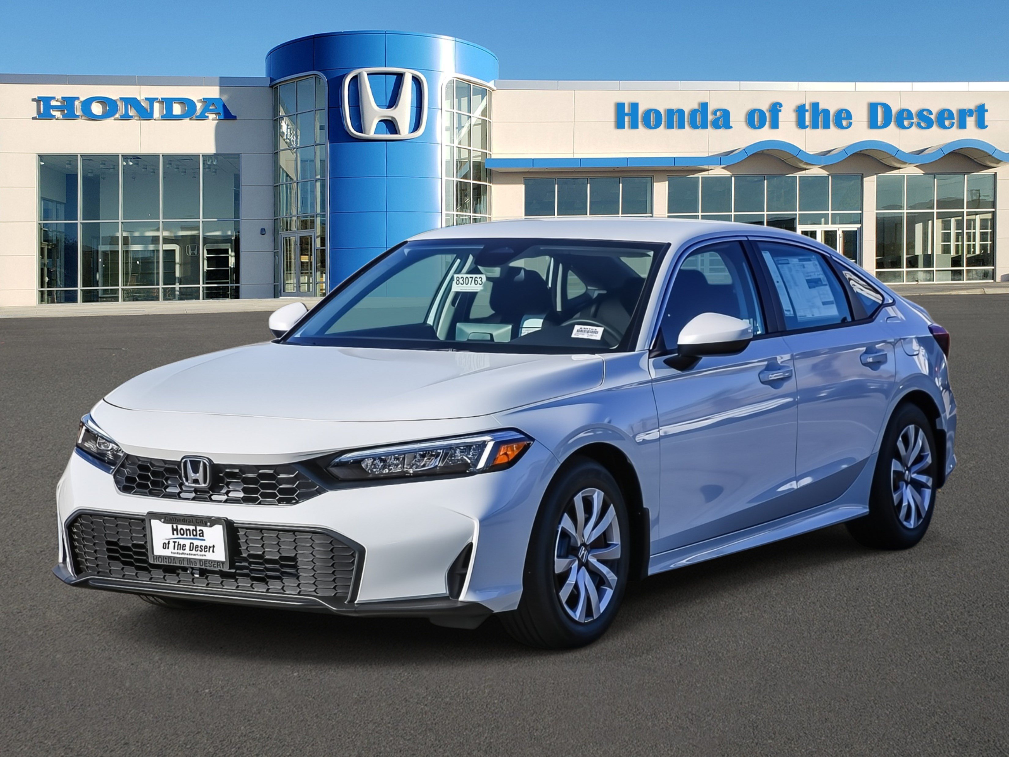 New 2026 Platinum White Pearl Honda LX image 3