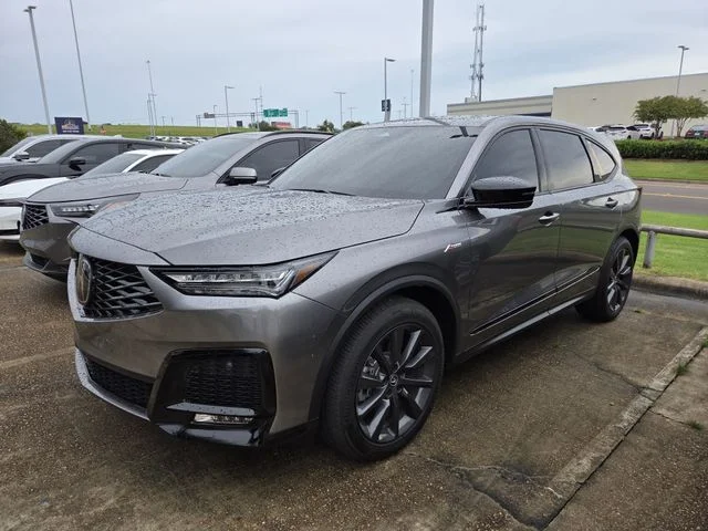 Used 2026 Liquid Carbon Metallic Acura SH-AWD A-Spec image 3