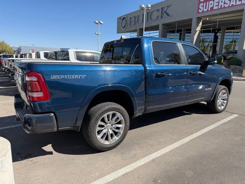 Used 2022 Patriot Blue Pearlcoat Ram Laramie image 5