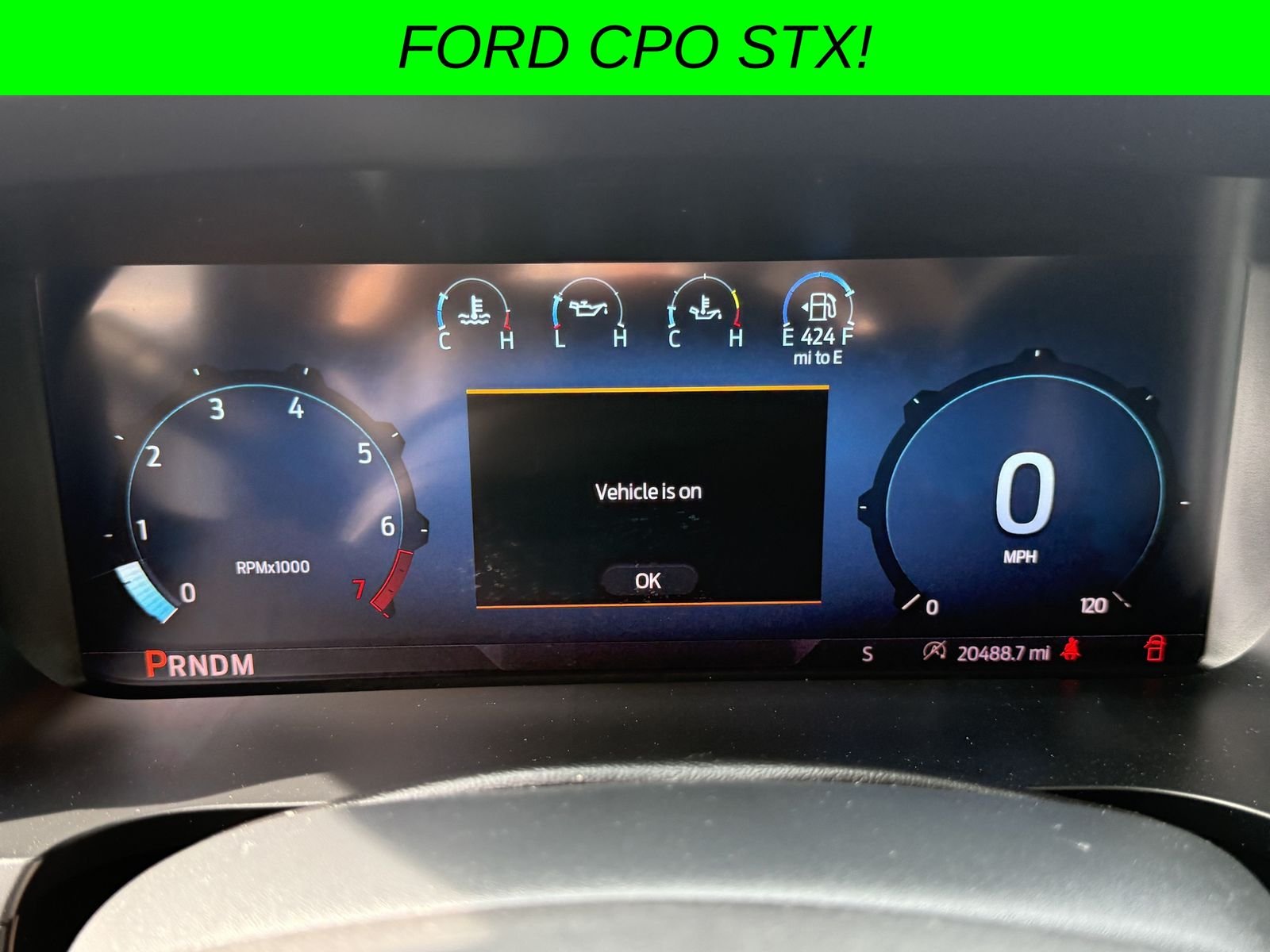 Certified Used 2025 Space White Metallic Ford STX image 35