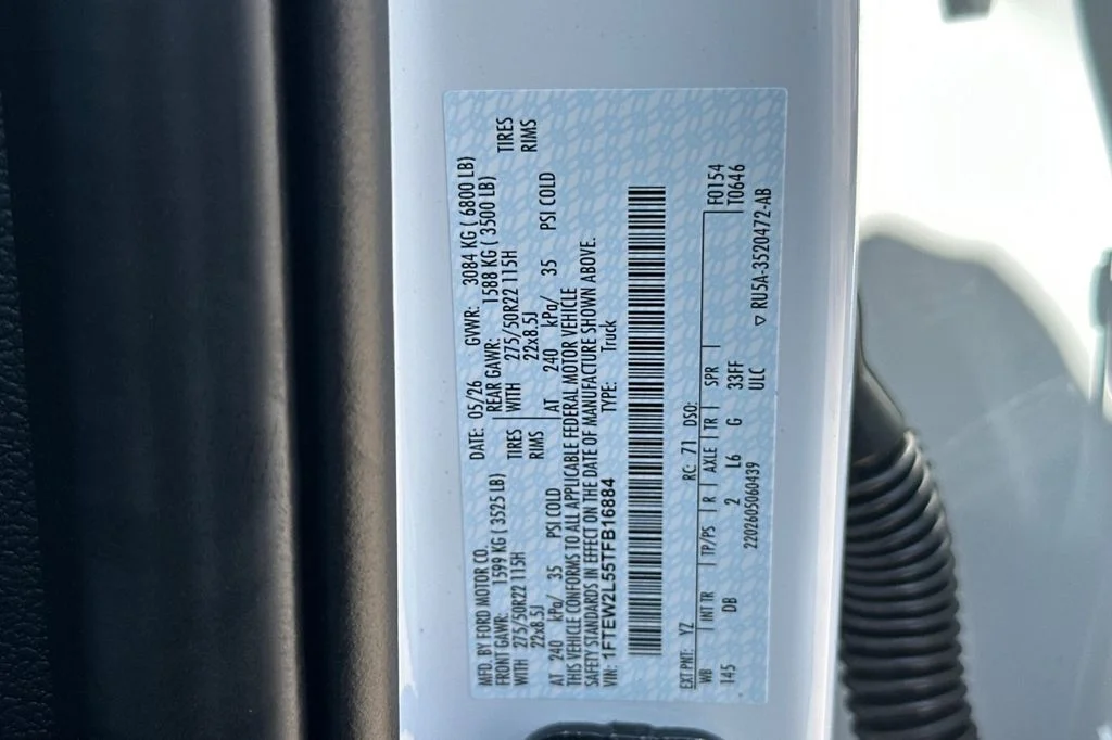 New 2026 Oxford White Ford STX image 25