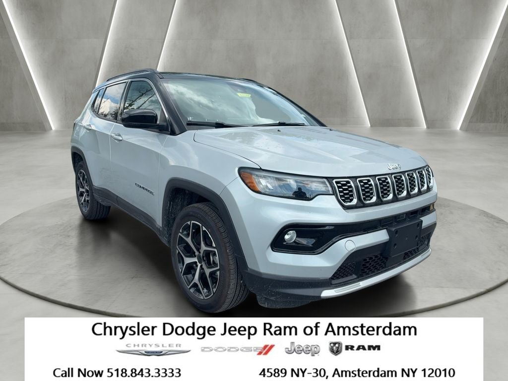 New 2026 Silver Zynith Metallic Clear-Coat Exterior Paint Jeep Limited image 1