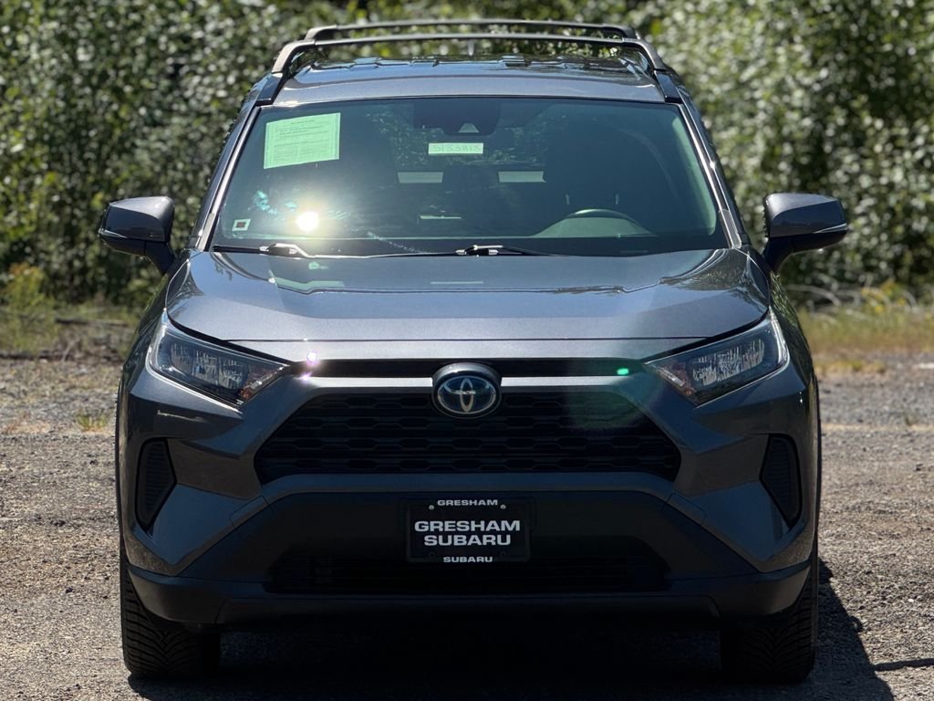 Used 2020 Magnetic Gray Metallic Toyota LE image 2