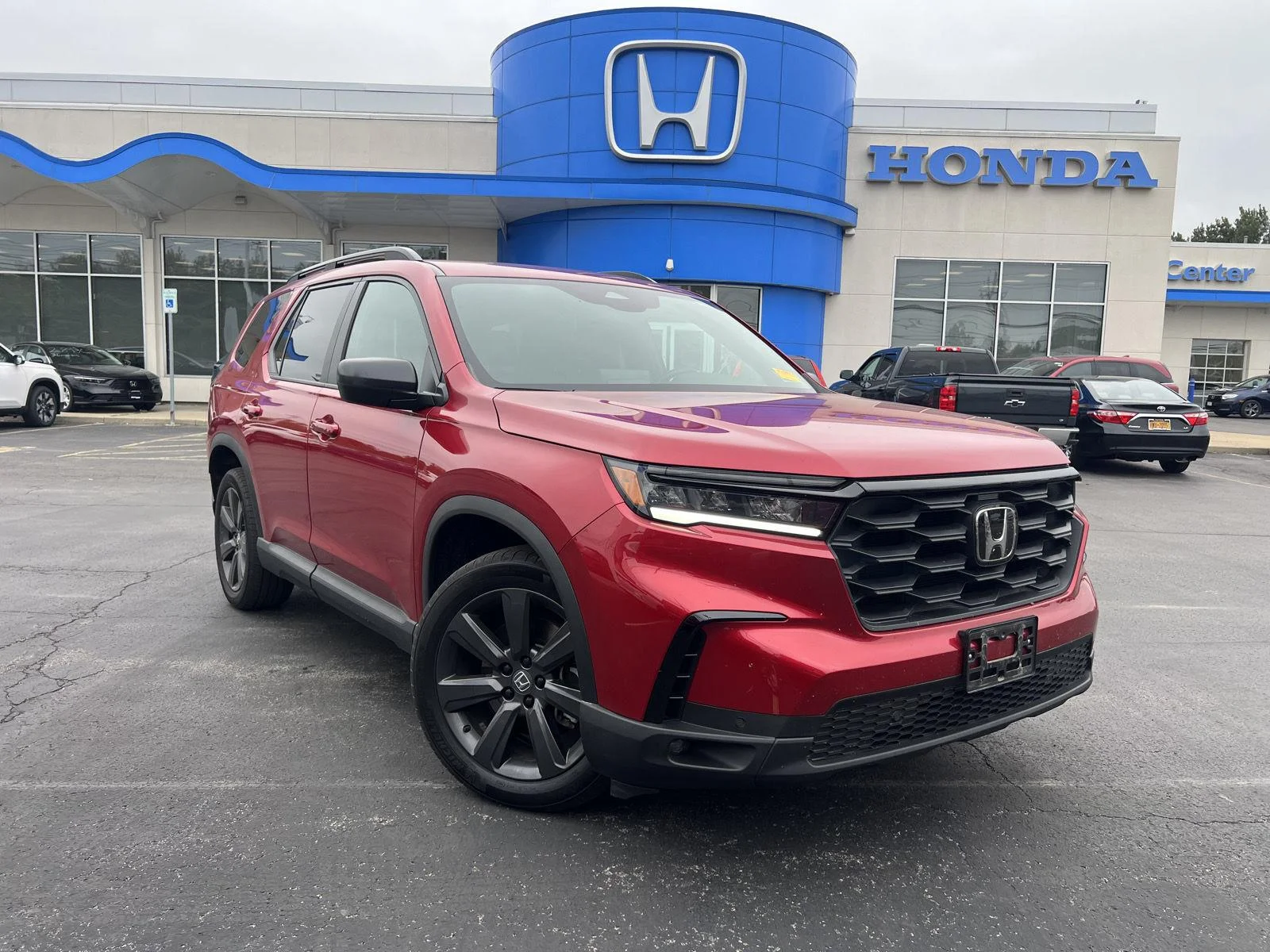 Used 2025 Radiant Red Metallic II Honda Sport image 21
