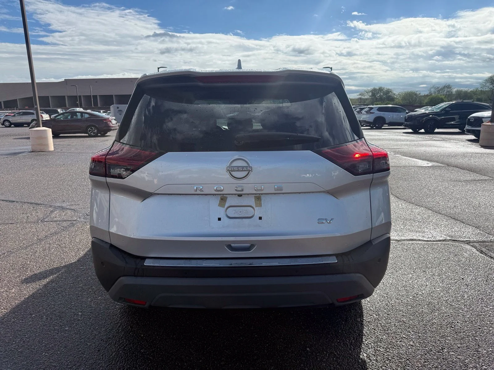 Used 2023 Brilliant Silver Nissan SV image 5