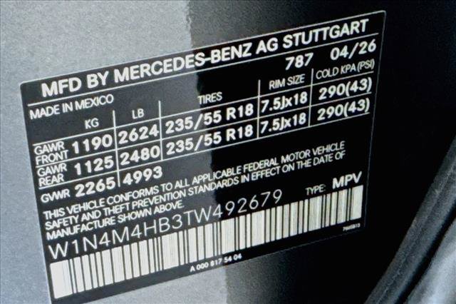 New 2026 Mountain Grey Metallic Mercedes-Benz GLB 250 image 60