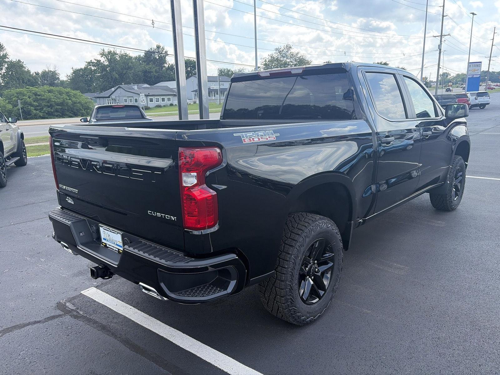 New 2026 Black Chevrolet Custom Trail Boss image 3