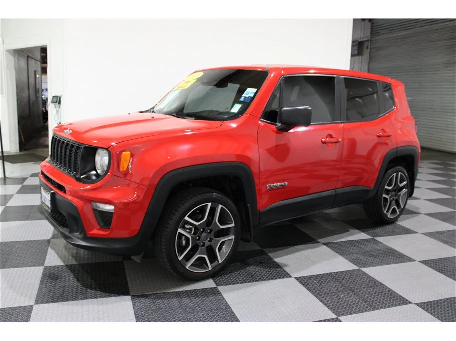 Used 2021 Colorado Red Clearcoat Jeep Jeepster image 7