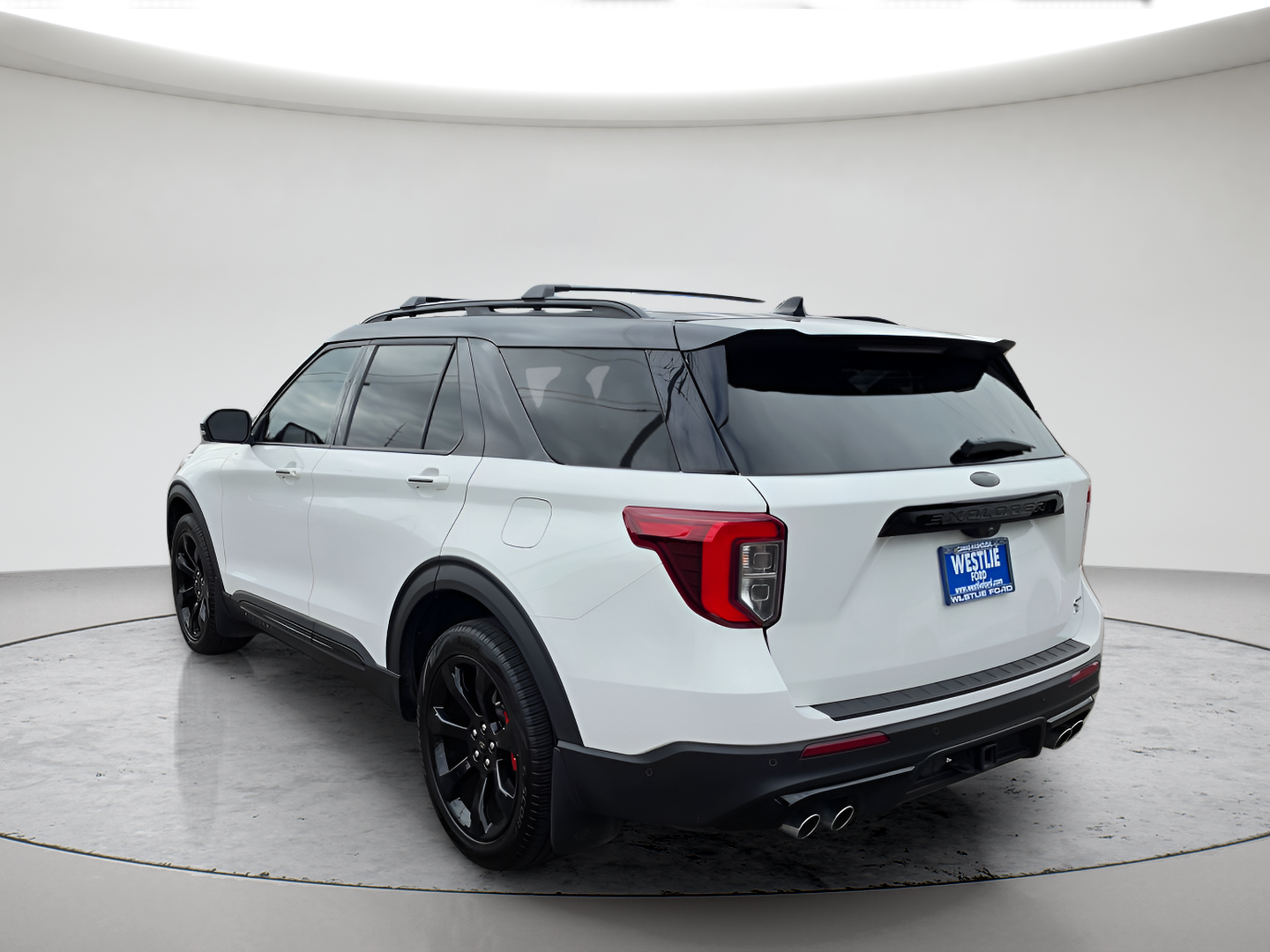 Used 2024 White Metallic Ford ST image 7