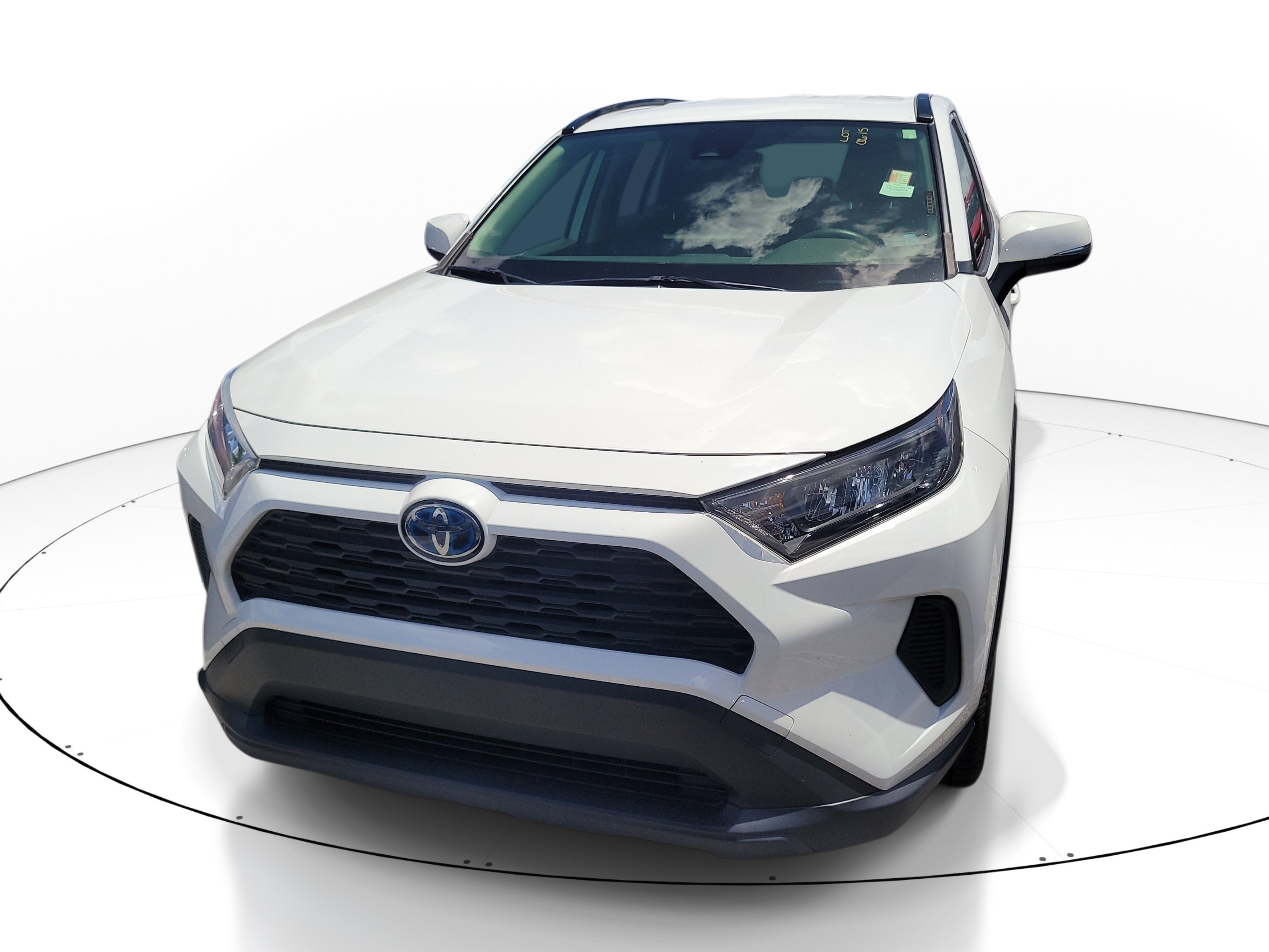 Used 2022 White Toyota Hybrid LE image 2