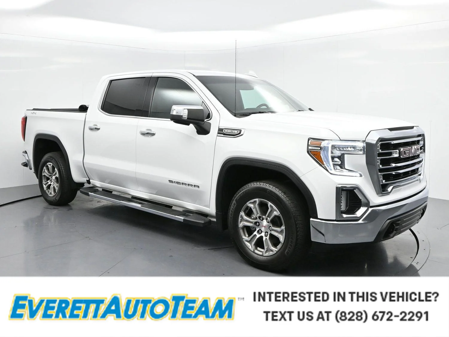 Used 2022 Summit White GMC SLT image 1