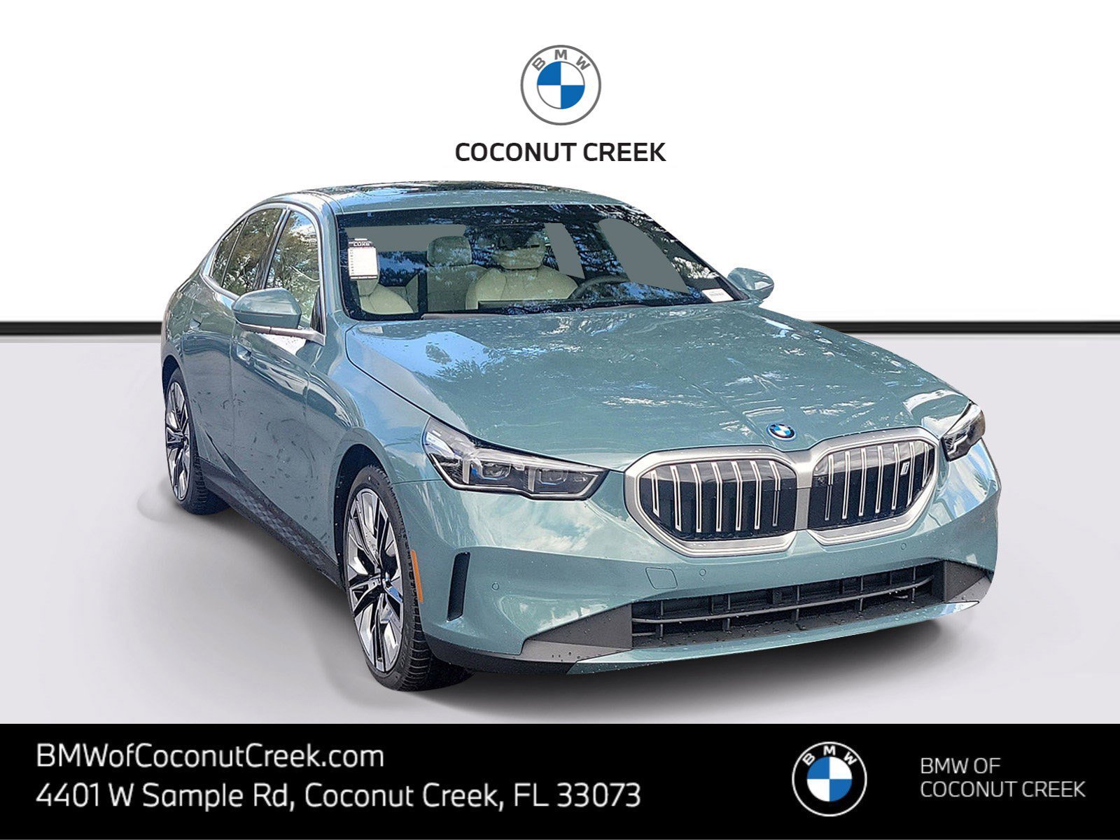 New 2026 Cape York Green Metallic BMW eDrive40 image 1