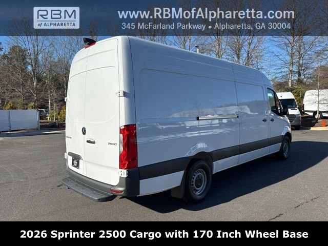 New 2026 Arctic White Mercedes-Benz 170 Wheel Base image 3