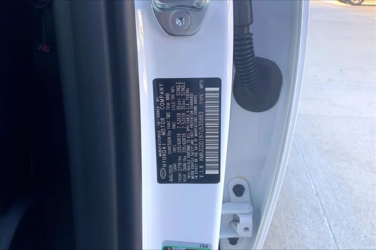 New 2026 Creamy White Pearl Hyundai SEL Convenience image 19