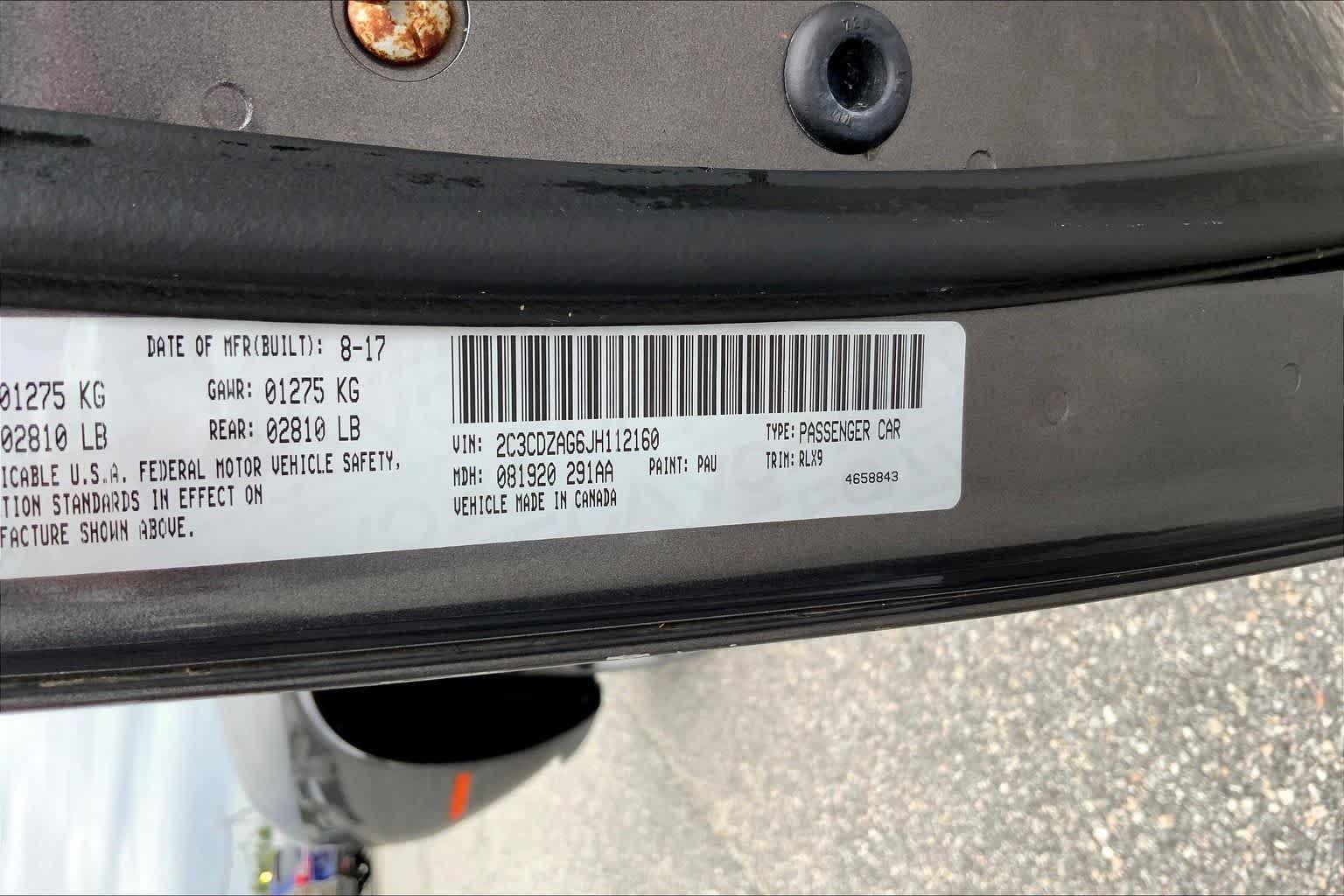 Used 2018 Granite Pearlcoat Dodge SXT Plus image 30