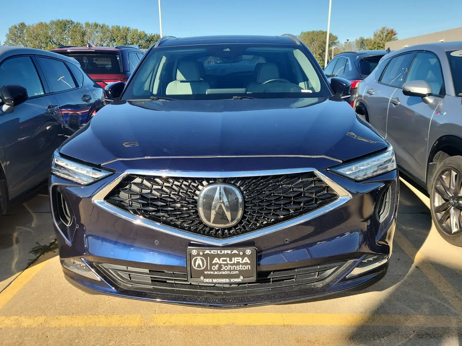Used 2022 Fathom Blue Pearl Acura w/Advance Package image 2