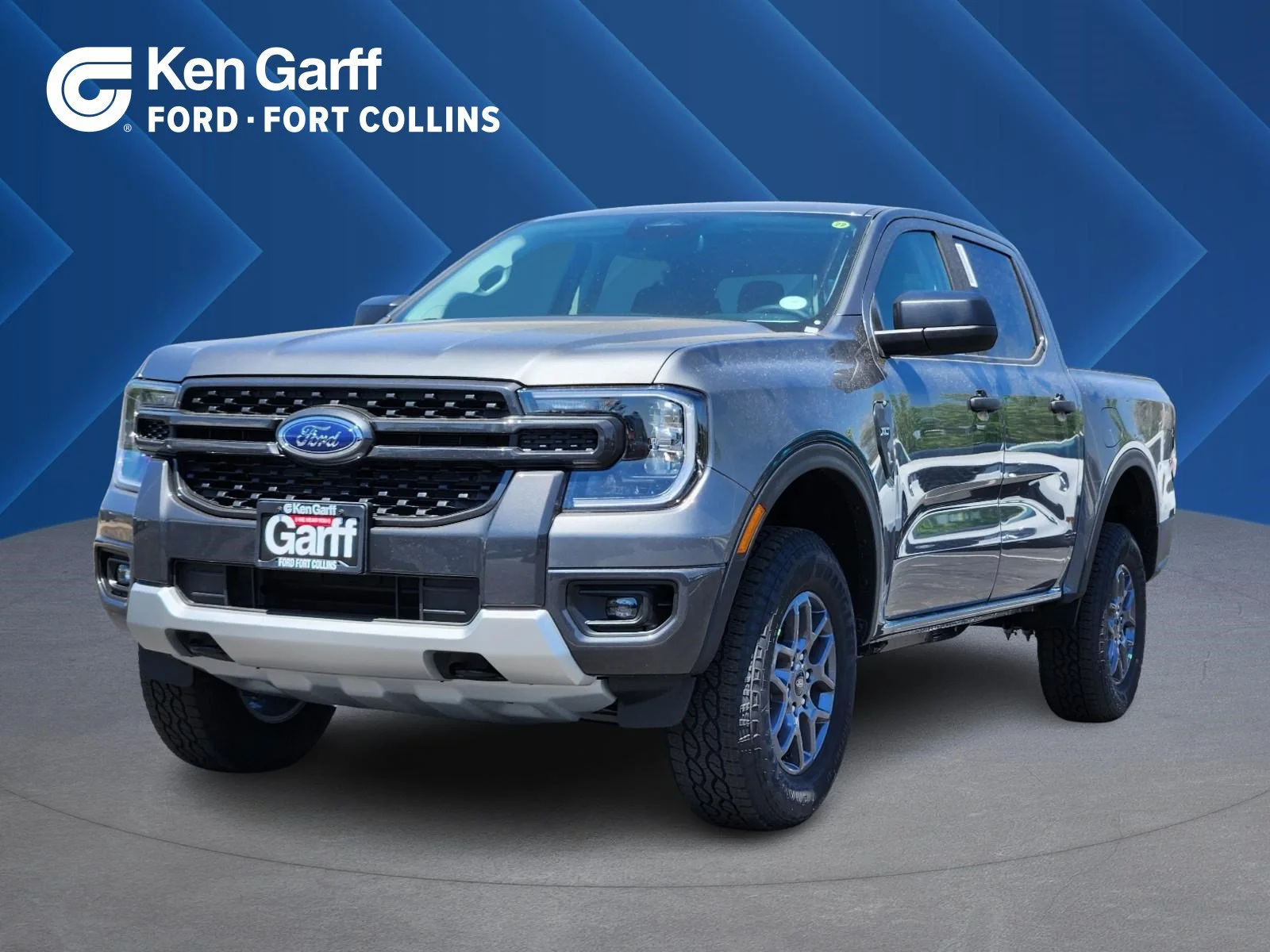 New 2026 Carbonized Gray Metallic Ford XLT image 1