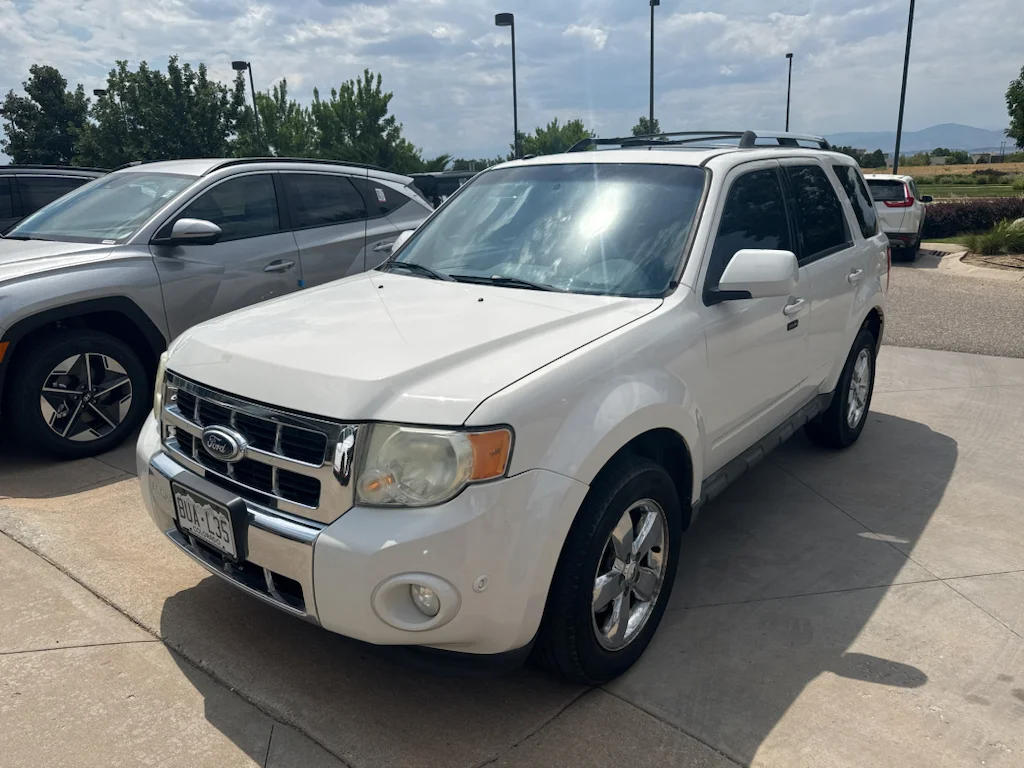 Used 2010 White Suede Ford Limited image 1