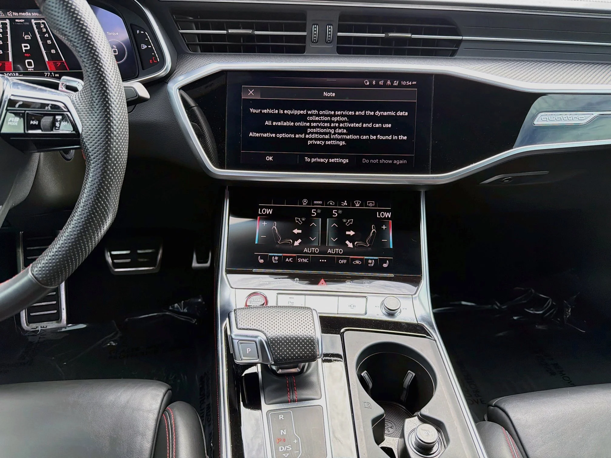 Used 2021 Black Crystal Audi 4.0T image 19