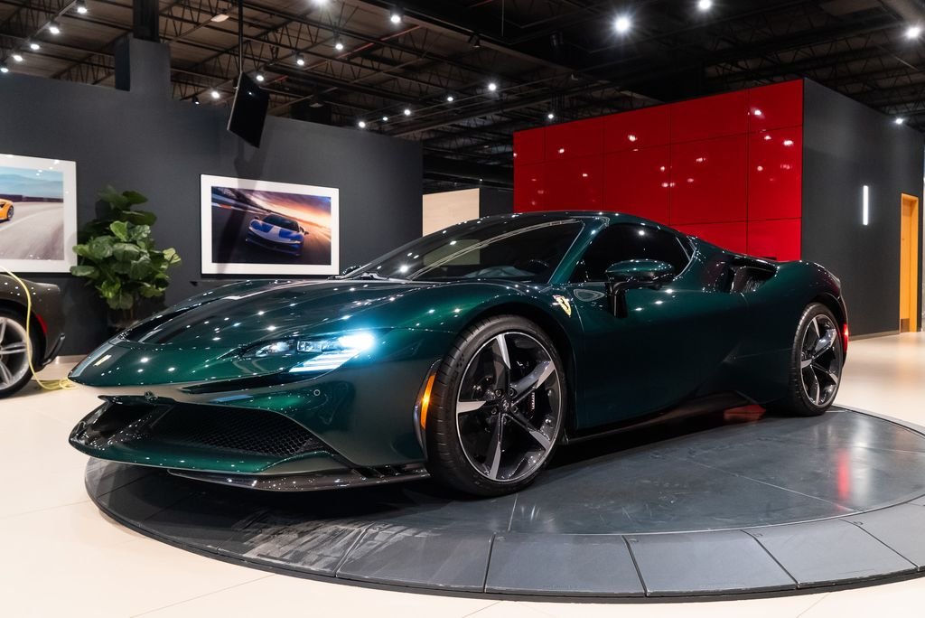 Certified Used 2022 Verde Scuro Ferrari Base image 45