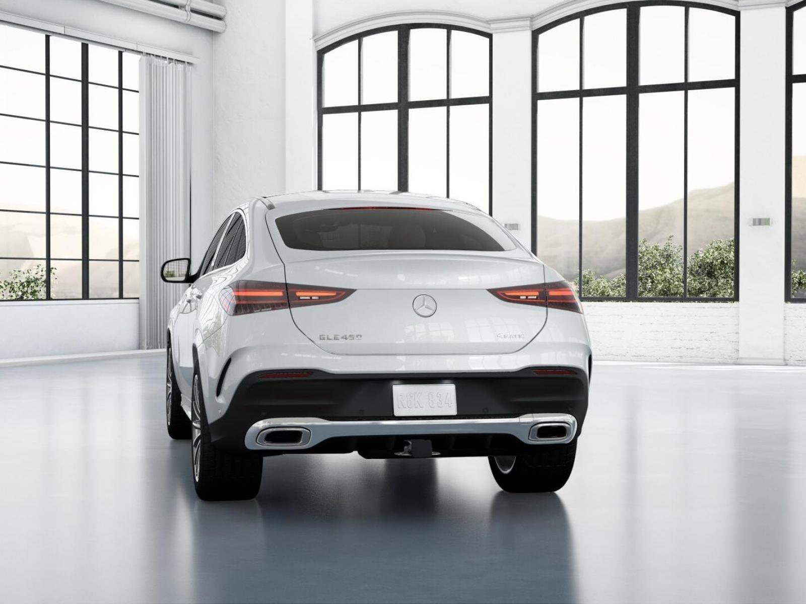 New 2026 MANUFAKTUR Moonlight White Metallic Mercedes-Benz GLE 450 Coupe image 26
