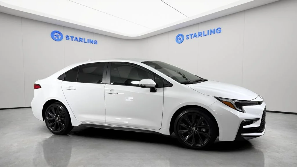 Used 2023 White Toyota SE image 12