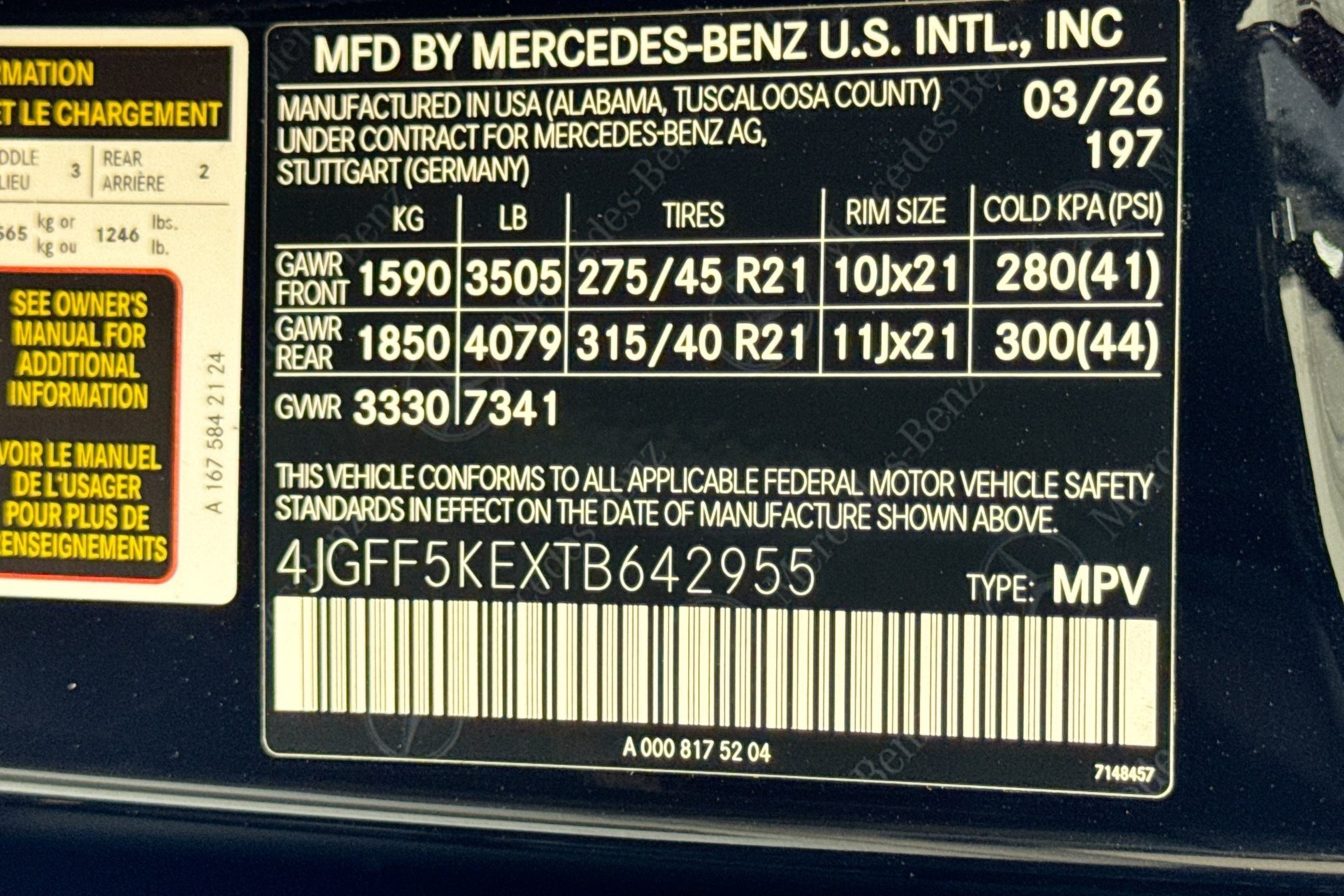 New 2026 Obsidian Black Metallic Mercedes-Benz GLS 450 image 61