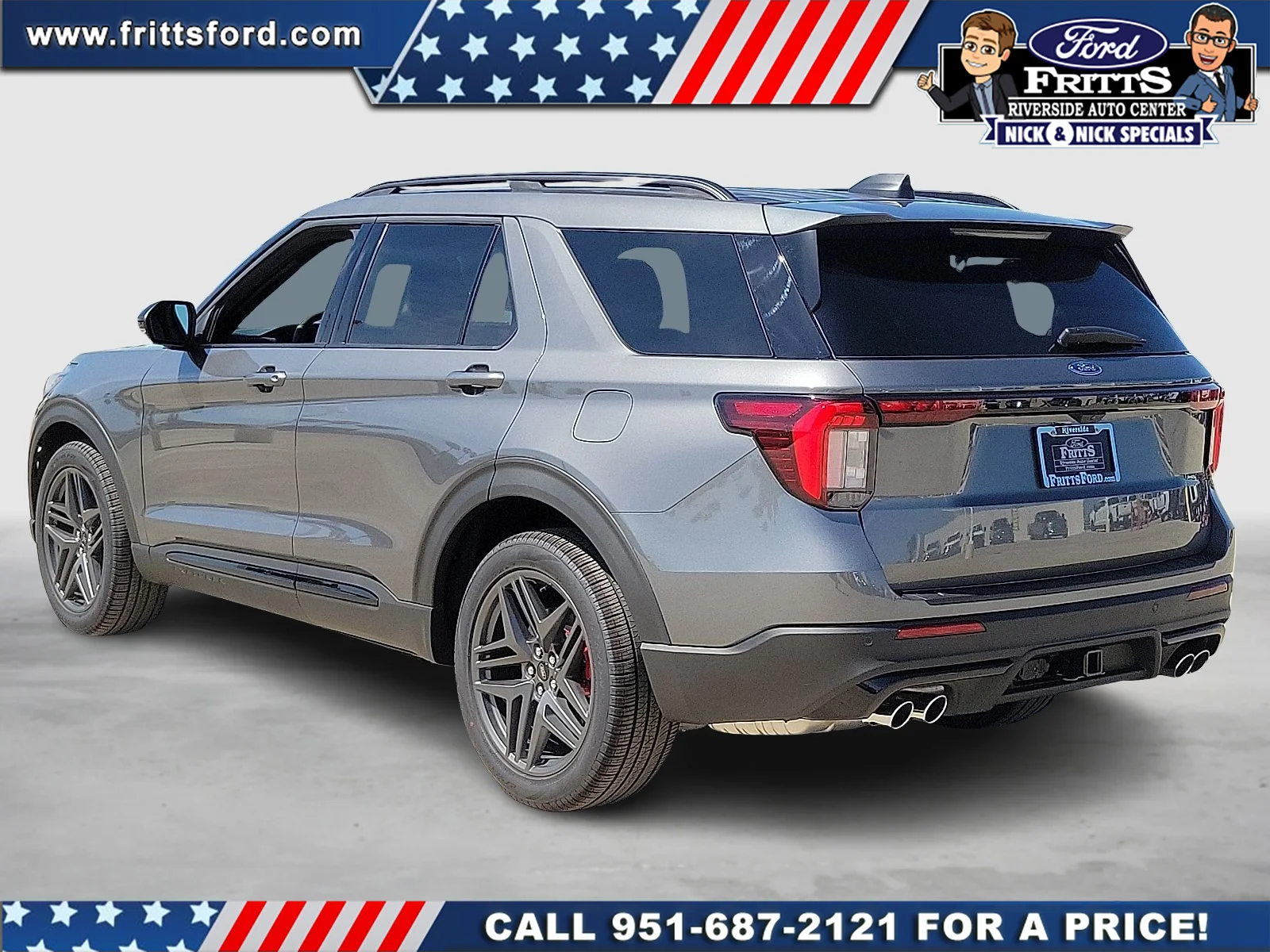 New 2026 Carbonized Gray Metallic Ford ST image 2