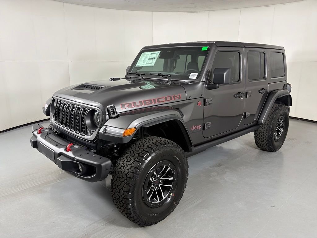 New 2026 Granite Crystal Metallic Clear-Coat Exterior Paint Jeep Rubicon X image 4
