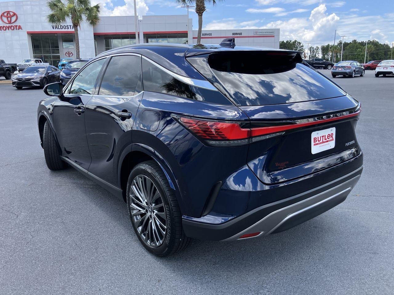 Used 2023 Blue (Nightfall Mica) Lexus 350 Luxury image 3