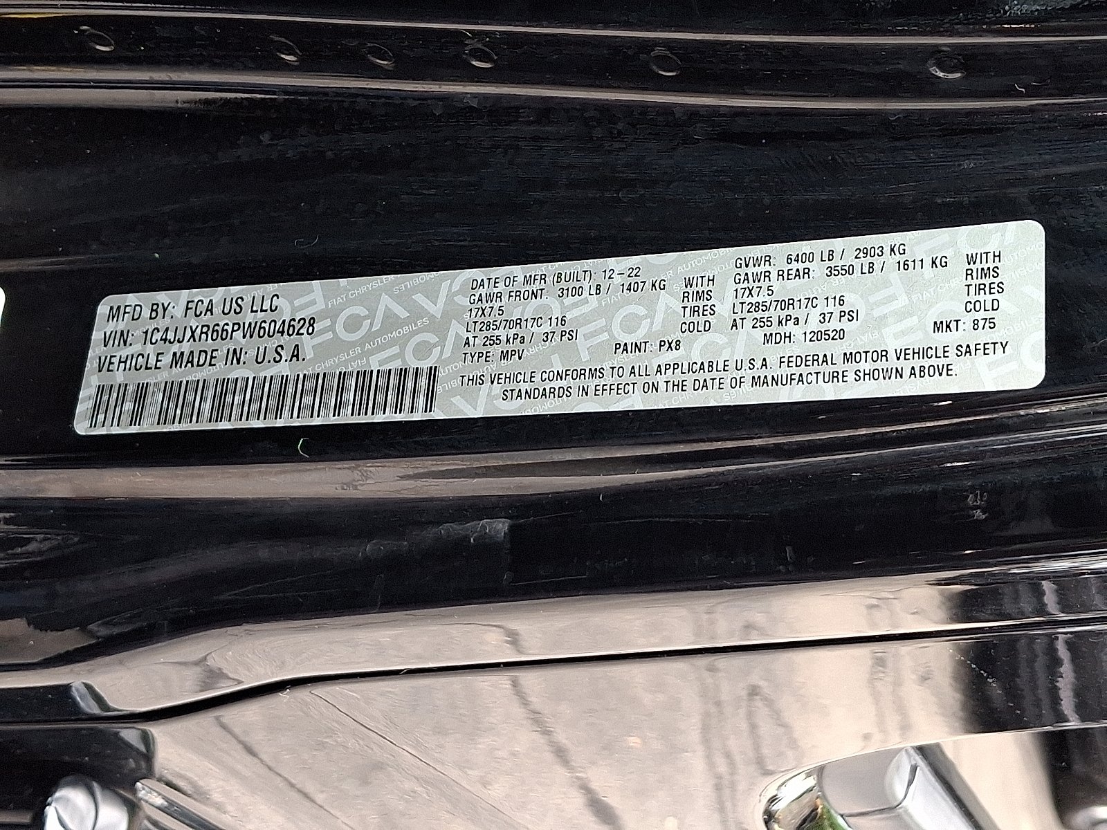 Certified Used 2023 Black Clearcoat - PX8 Jeep Rubicon 4x4 image 26