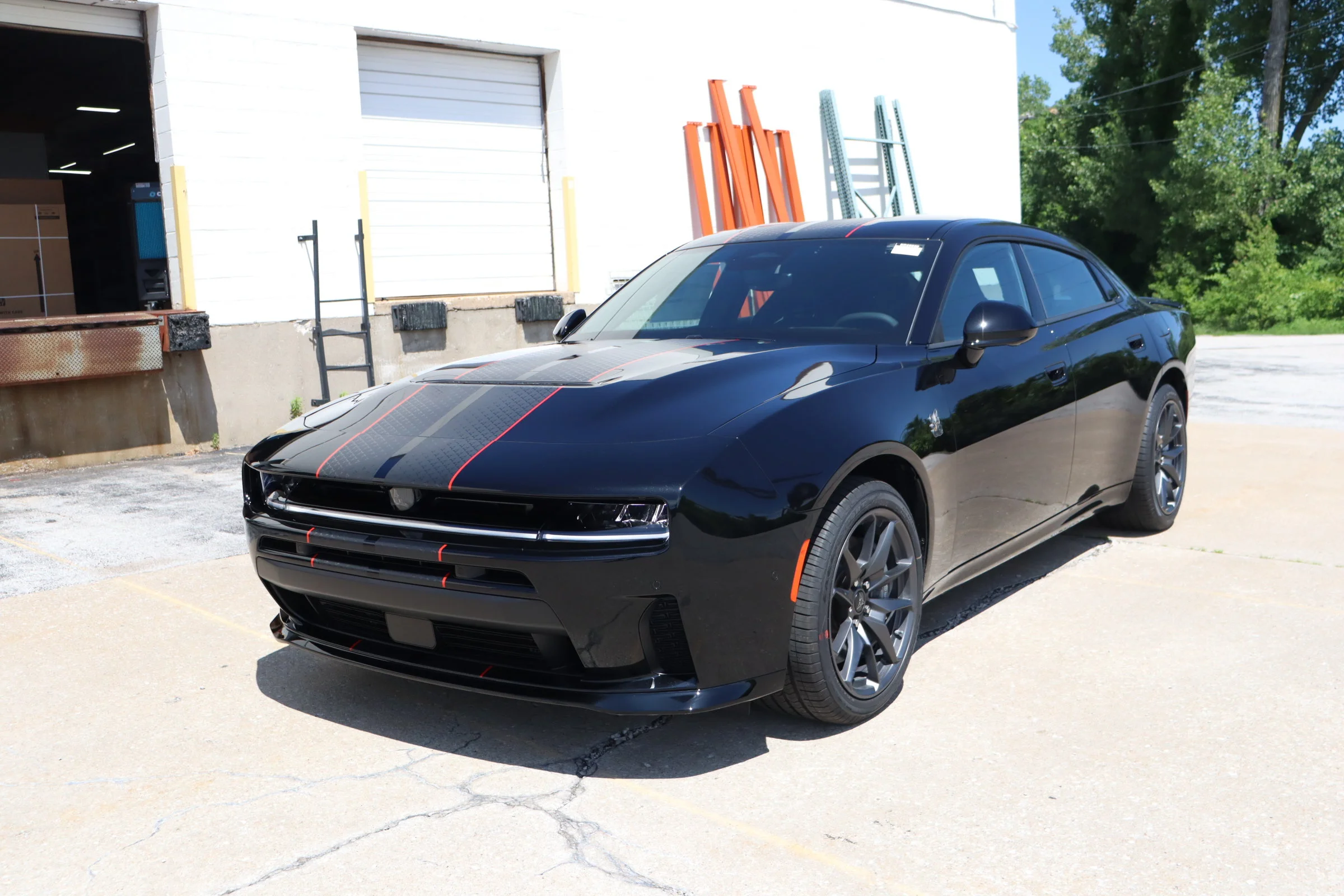 New 2026 Diamond Black Crystal Pearlcoat Dodge Scat Pack Plus image 3