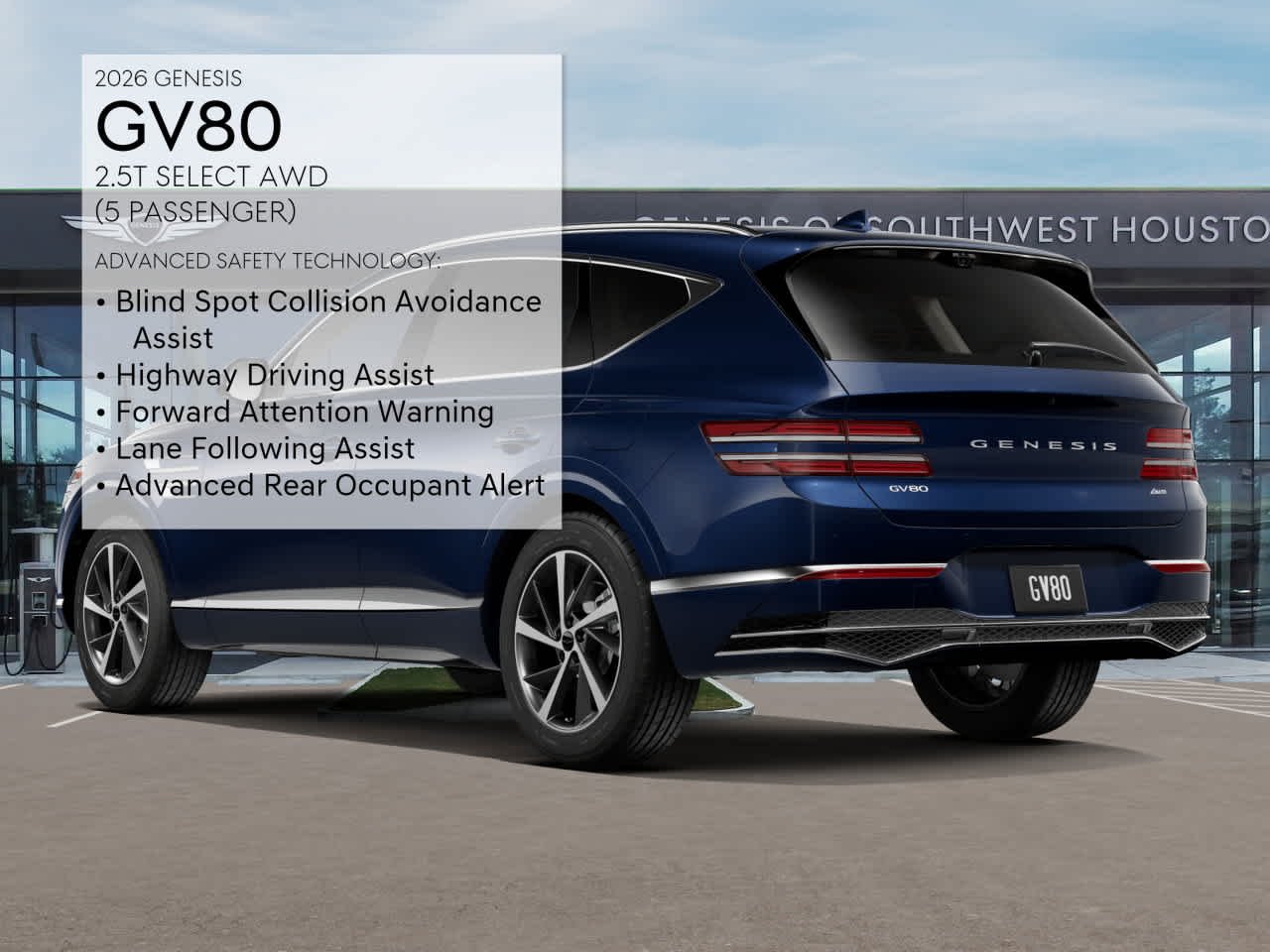 New 2026 Capri Blue Genesis 2.5T SELECT image 7