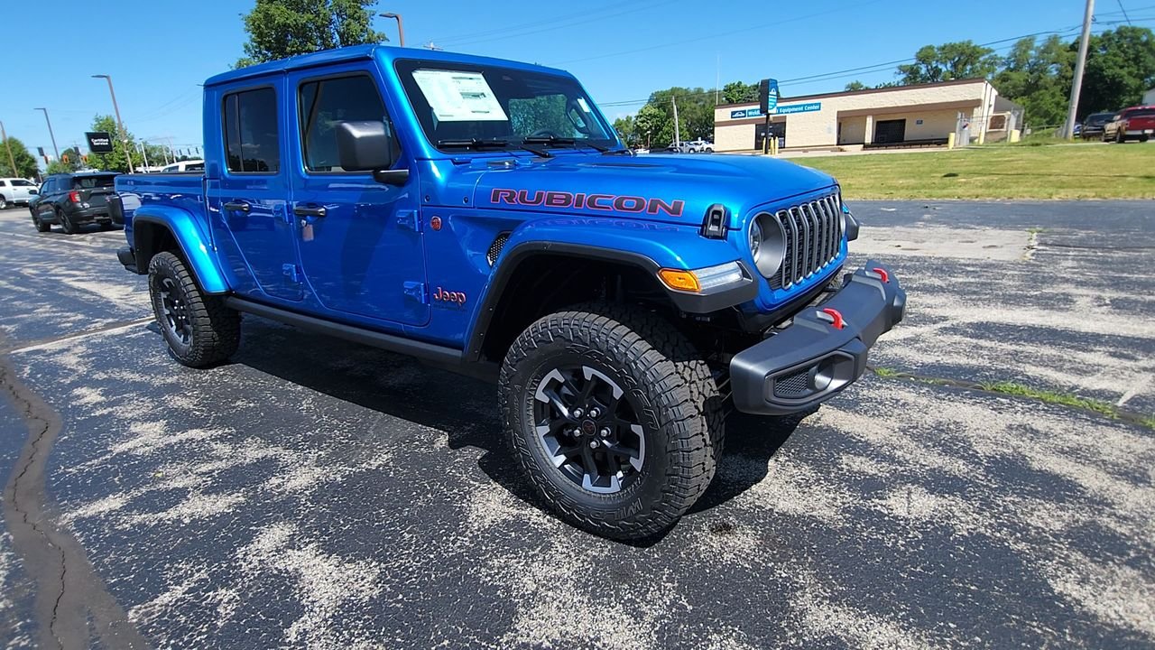 New 2026 Hydro Blue Pearl-Coat Exterior Paint Jeep Rubicon image 2