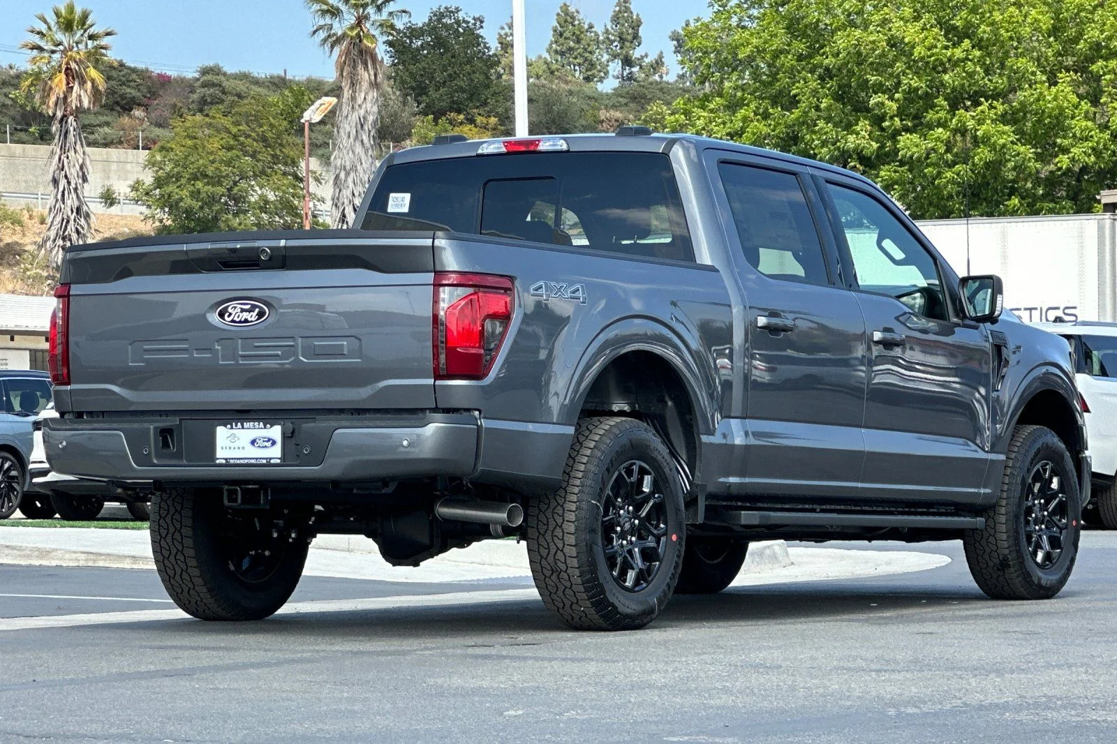 New 2026 Carbonized Gray Metallic Ford XLT image 3