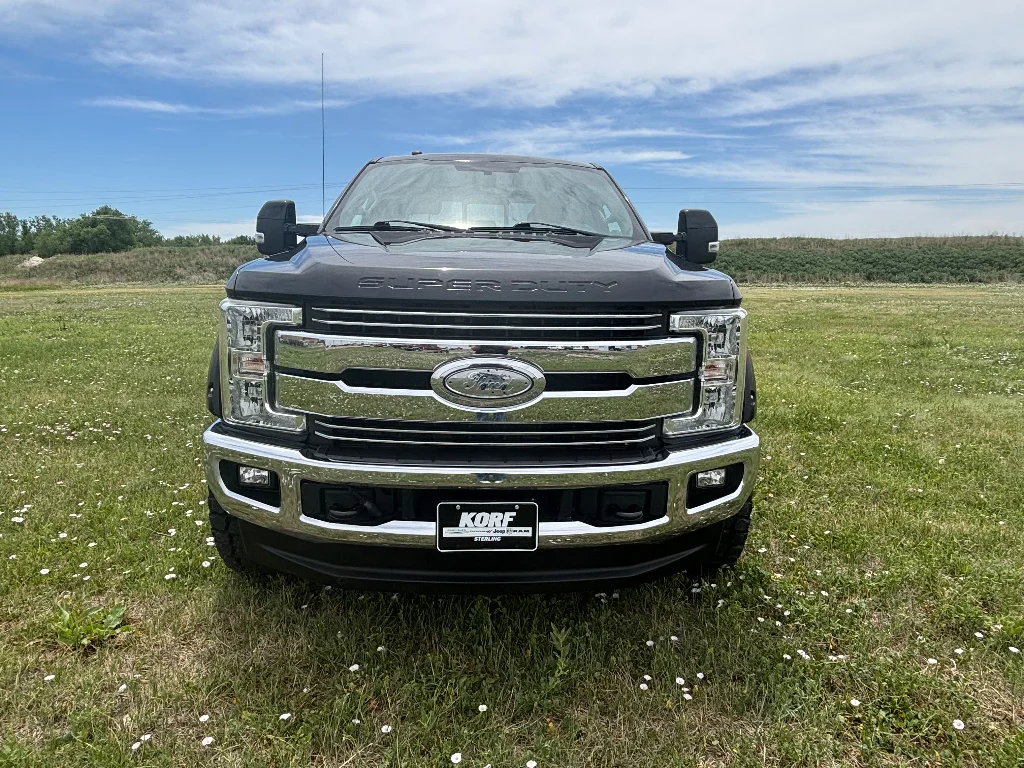 Used 2017 Shadow Black Ford Lariat image 2