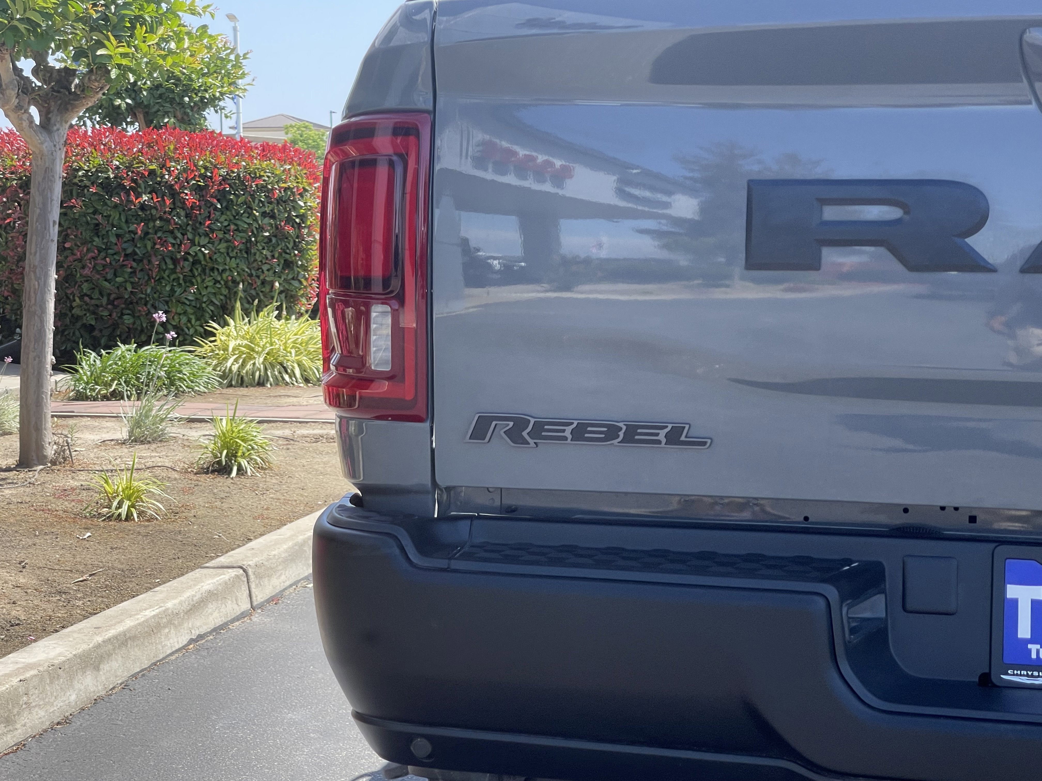 New 2026 Ceramic Gray Clear-Coat Exterior Paint RAM Rebel image 13