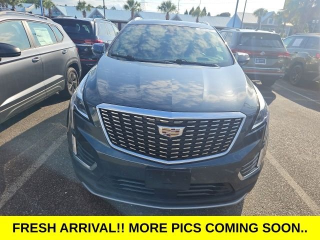 Used 2021 Gray Cadillac Premium Luxury image 1