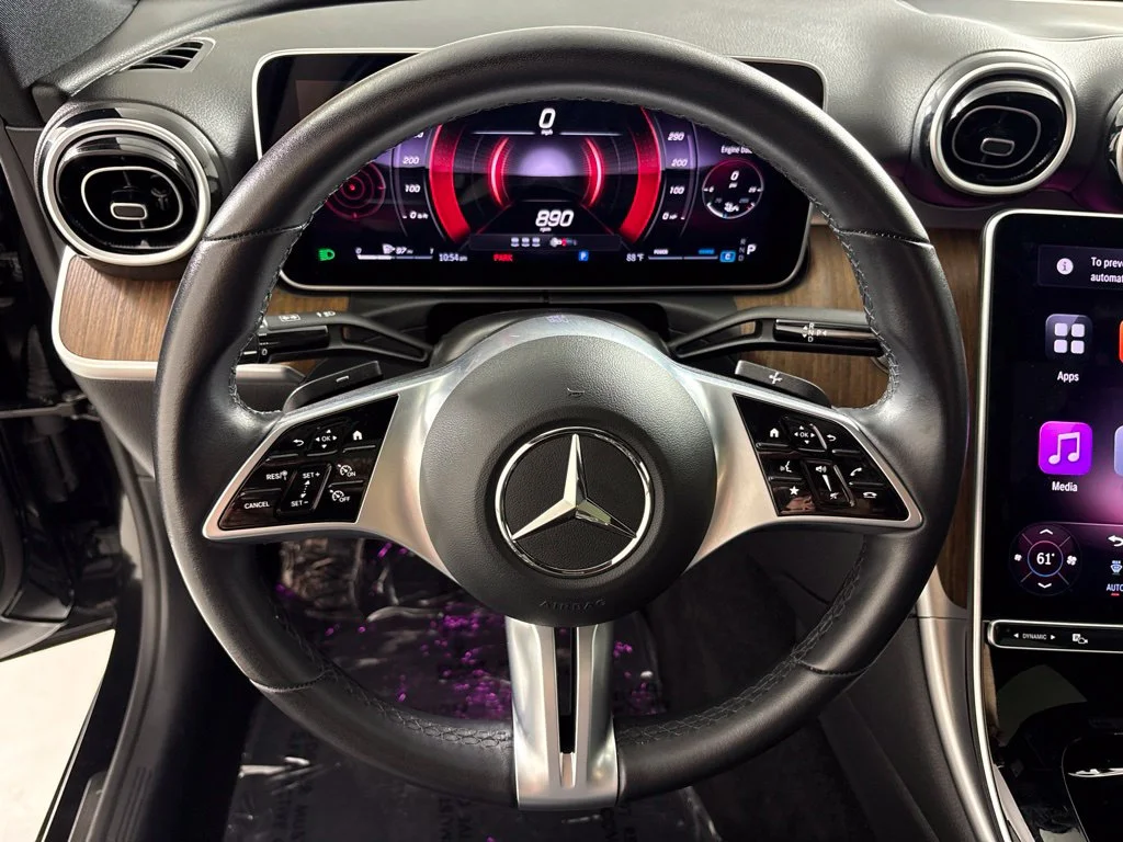 Used 2025 Black Mercedes-Benz C 300 image 31