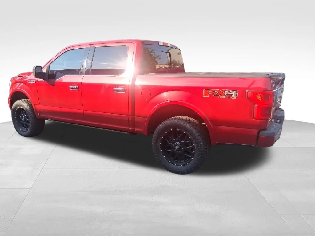 Used 2020 Red Ford Platinum image 2