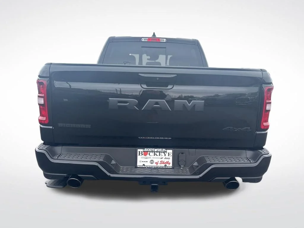New 2026 Diamond Black Crystal Pearl-Coat Exterior Paint RAM BIG HORN image 4