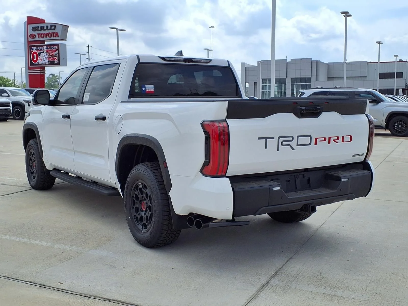 New 2026 White Toyota TRD Pro image 2